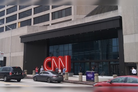 CNN's Iconic Sign Dismantled from Downtown Atlanta Ahead of Move to Midtown