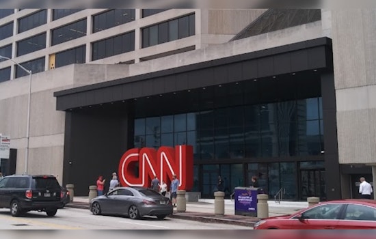 CNN's Iconic Sign Dismantled from Downtown Atlanta Ahead of Move to Midtown