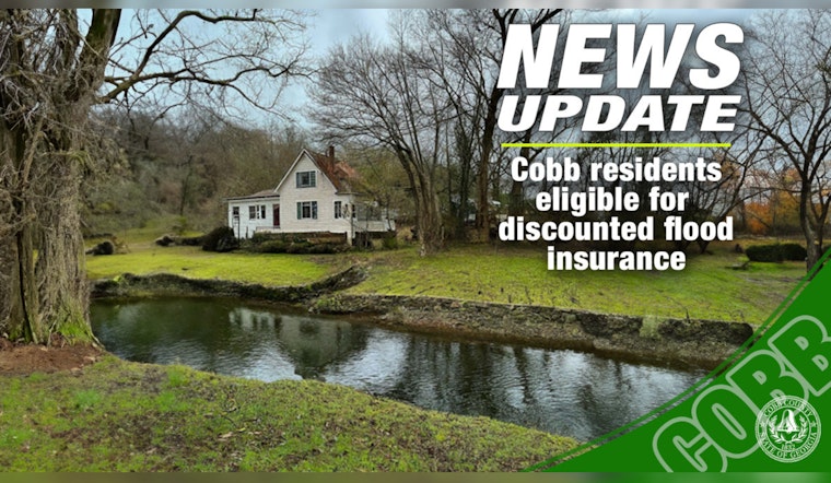 Cobb County Earns Enhanced NFIP Discount, Flood Insurance Premiums Drop for Residents