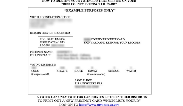 Cobb County Issues Corrected Voter Cards After Initial Mailing Error