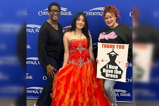 Comerica Bank and Jackets for Jobs Sparkle in 6th Annual Detroit Prom Dress Drive