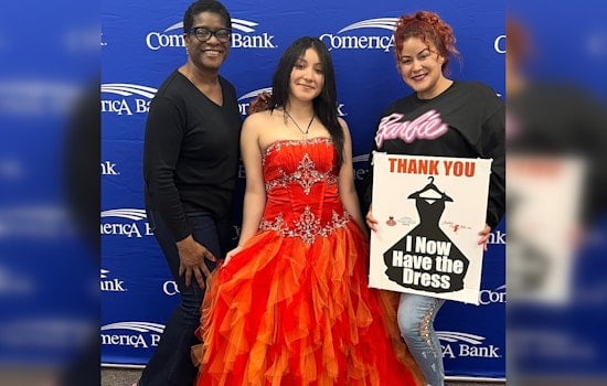 Comerica Bank and Jackets for Jobs Sparkle in 6th Annual Detroit Prom Dress Drive
