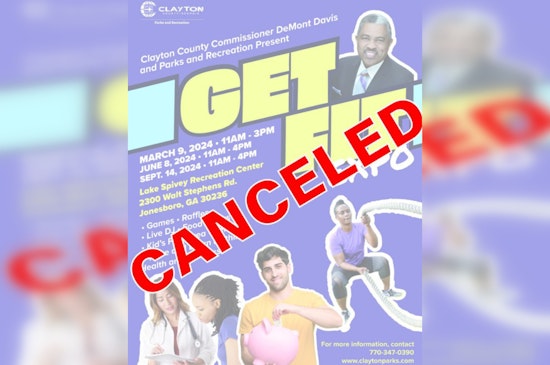 Commissioner Davis' Get Fit Expo Canceled in Clayton County Due to Severe Weather Forecast