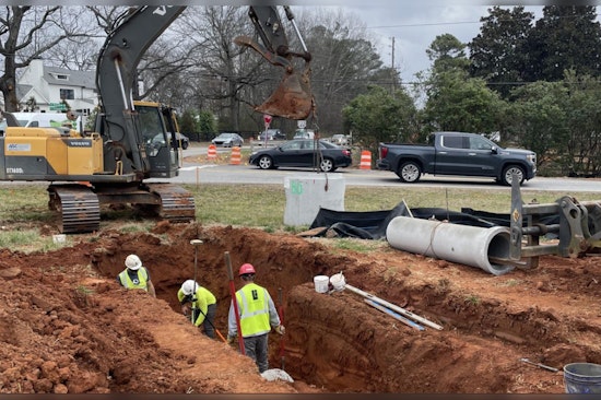 Construction of New Roundabout at Freemanville and Birmingham Roads Progresses in Milton