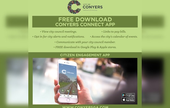 Conyers City Council Embraces Tech with 'Conyers Connect' App for Citizen Engagement