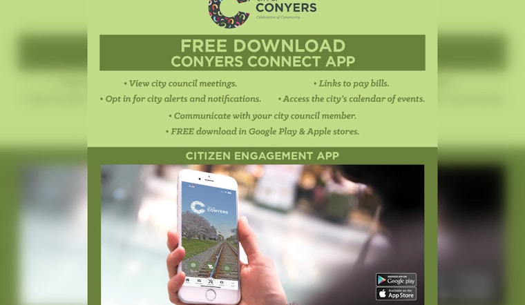 Conyers City Council Embraces Tech with 'Conyers Connect' App for Citizen Engagement