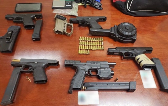 Cook County Sheriff's Police Nab Four After High-Speed Chase Involving Stolen Car and Firearms