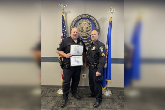Coon Rapids Celebrates 30 Years of Dedicated Service from Traffic Cop Steve Beberg