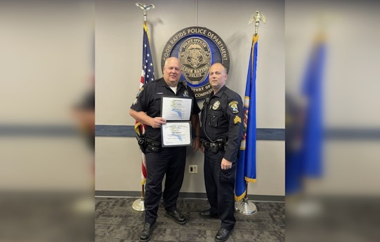 Coon Rapids Celebrates 30 Years of Dedicated Service from Traffic Cop Steve Beberg