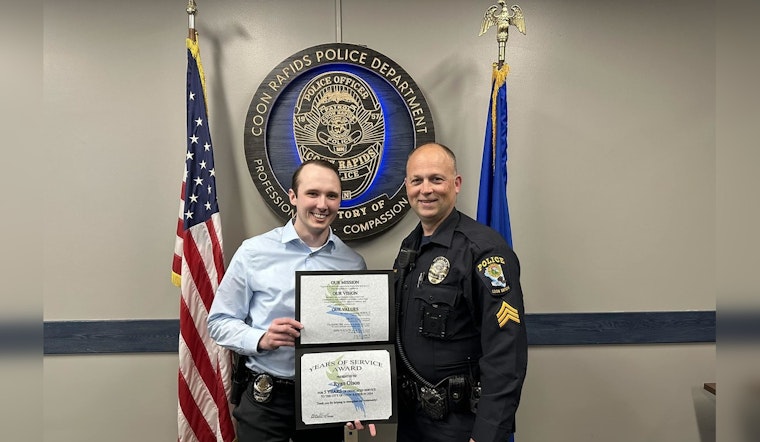 Coon Rapids Detective Celebrates 5 Years of Service and Dedication Both On and Off the Force