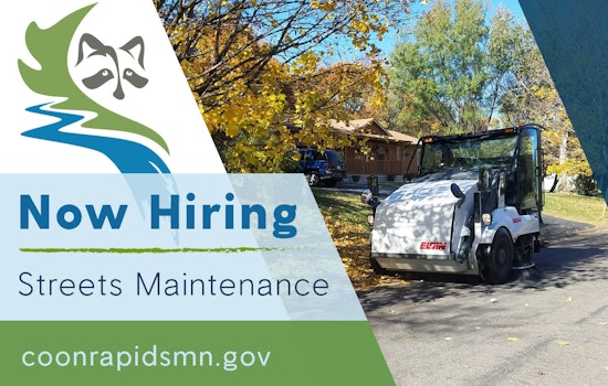 Coon Rapids Seeks Passionate Streets Maintenance Worker for Public Works Department