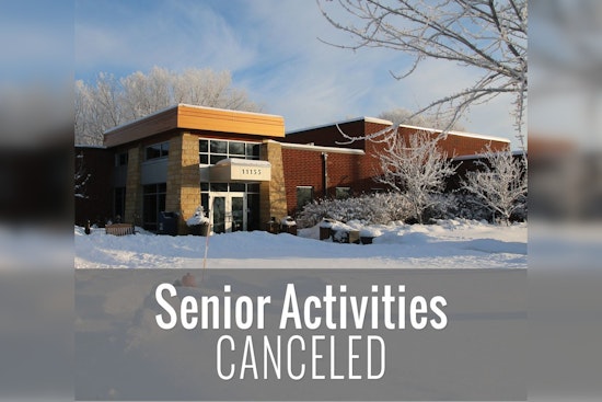 Coon Rapids Senior Center Halts Activities Amid Snowstorm, Promises Rescheduling