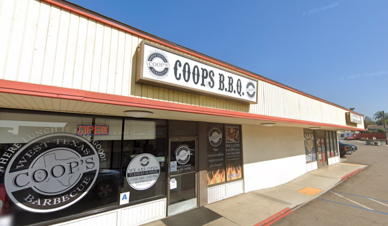 Coop's BBQ in Lemon Grove Announces Bittersweet Final Weekend Before Shifting to Catering & Pop-Up Events