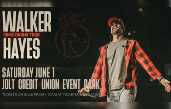 Country Star Walker Hayes to Amp Up 2024 Memorial Cup Festivities in Saginaw
