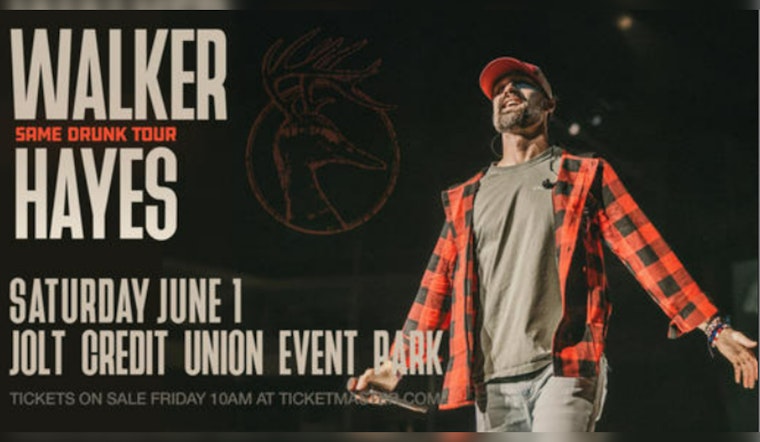 Country Star Walker Hayes to Amp Up 2024 Memorial Cup Festivities in Saginaw