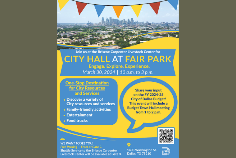 Dallas Residents Invited to City Hall at Fair Park for Civic Engagement and Resource Fair