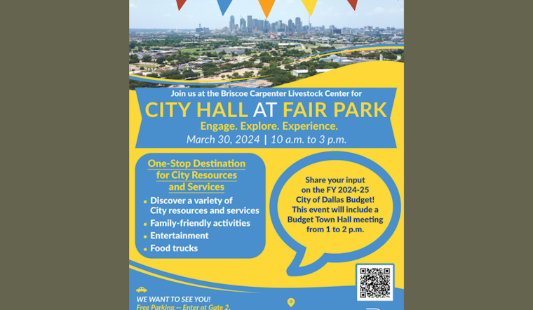 Dallas Residents Invited to City Hall at Fair Park for Civic Engagement and Resource Fair