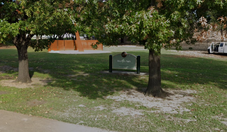 Dallas Reveals 'Shadow Lines' Sculpture in Martyrs Park, Commemorating Victims of Racial Injustice