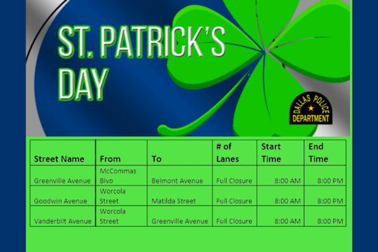 Dallas Turns a Shade of Emerald: St. Patrick's Day Parade and Festivities Paint the Town Green