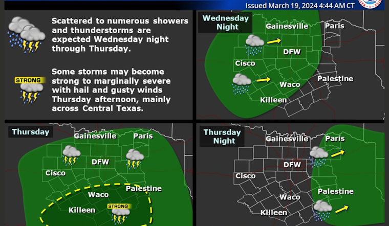 Dallas Weather Rollercoaster: From Sunny Skies to Storm Chances, Residents Brace for Unpredictable Week