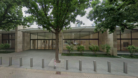 Dallas Yarn Bombers Enwrap Nasher Sculpture Center Trees with Vibrant Display for Spring Break