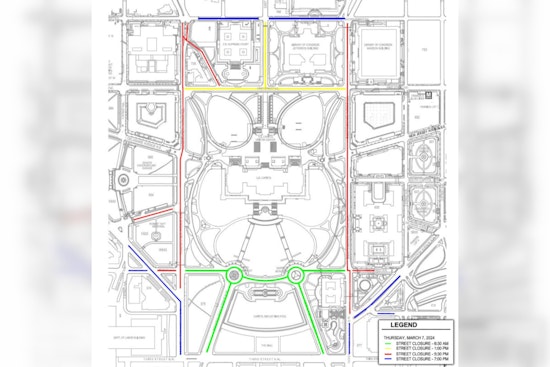 DC Prepares for Traffic Detours Ahead of President Biden's State of the Union Address