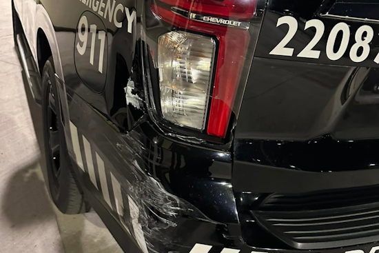 Denton Officer Unscathed After Drunk Driver Strikes Patrol Car on I-35W