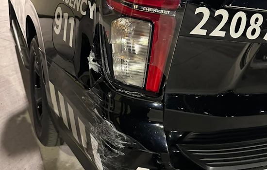 Denton Officer Unscathed After Drunk Driver Strikes Patrol Car on I-35W