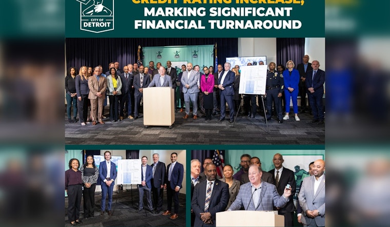 Detroit Earns Investment-Grade Credit Rating Decade After Bankruptcy, Signaling Fiscal Revival Under Mayor Duggan's Leadership