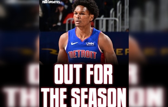 Detroit Pistons' Ausar Thompson, Isaiah Stewart Out for Season Due to Health Setbacks