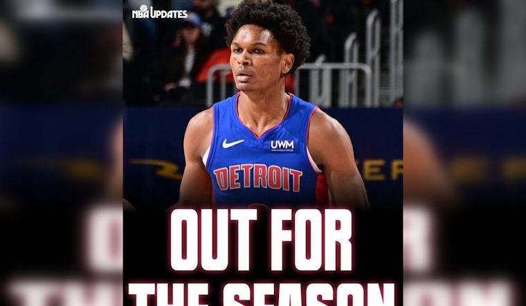 Detroit Pistons' Ausar Thompson, Isaiah Stewart Out for Season Due to Health Setbacks