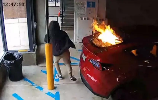 Detroit Police Intensify Manhunt for Arsonist Who Set Ablaze a Tesla in Midtown Garage