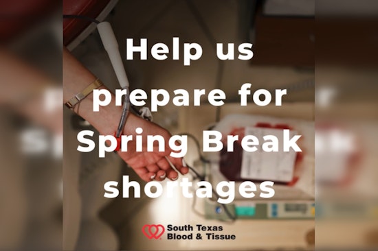 Donate Blood in San Antonio for a Chance to Win SeaWorld Passes and BBQ Vouchers during Spring Break Drive