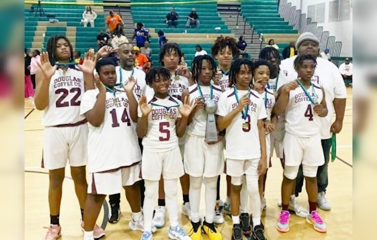 Douglas-Coffee County Youngsters Clinch Title at GRPA State Tournament in Basketball Showdown