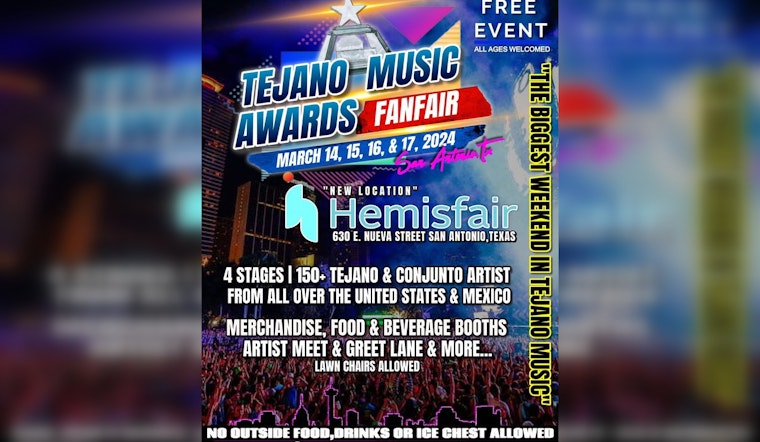 Downtown San Antonio to Resonate with Tejano Music Awards Fan Fair at Hemisfair