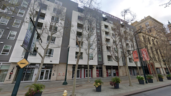 Downtown San Jose's The James Apartment Complex Converts Vacant Retail to Housing Amid Market Slump