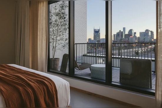 Drift Nashville Hotel Infuses East Bank with Californian Chic and Local Nashville Artistry