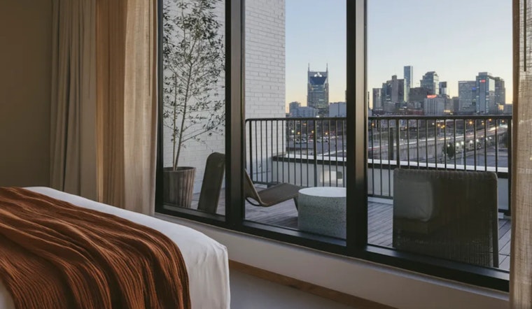 Drift Nashville Hotel Infuses East Bank with Californian Chic and Local Nashville Artistry