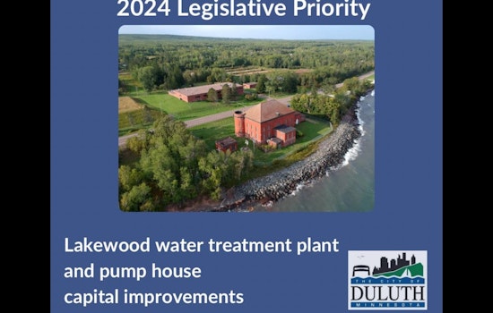 Duluth Prioritizes Multimillion-Dollar Water Treatment Plant Upgrade in 2024 Legislative Agenda