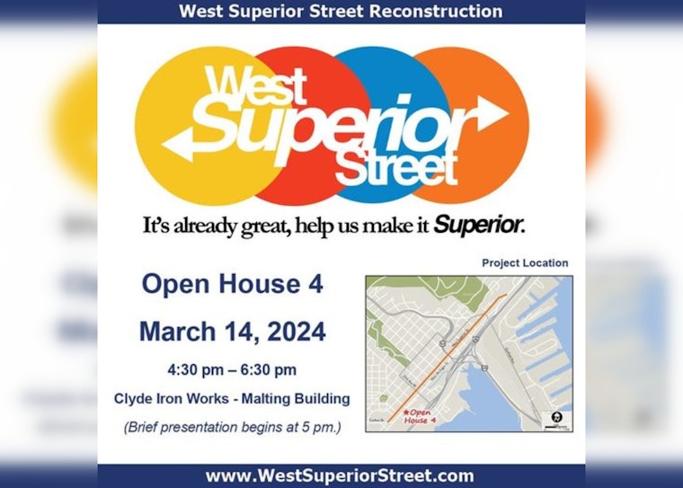 Duluth Residents Invited to Shape West Superior Street's Future at Open House Event