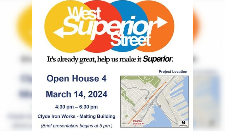 Duluth Residents Invited to Shape West Superior Street's Future at Open House Event