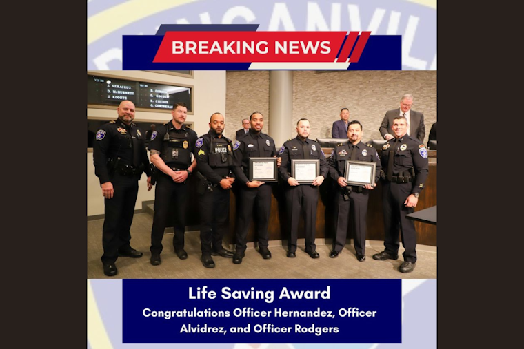 Duncanville Celebrates Heroism of Local Officers with Life Saving Awards After Park Standoff