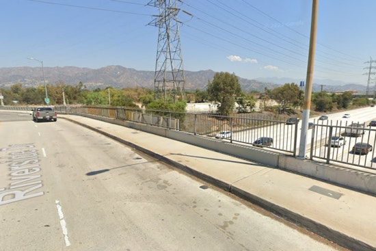 Duo Miraculously Survives as Tesla Plummets from Overpass, Ignites on L.A.'s 134 Freeway