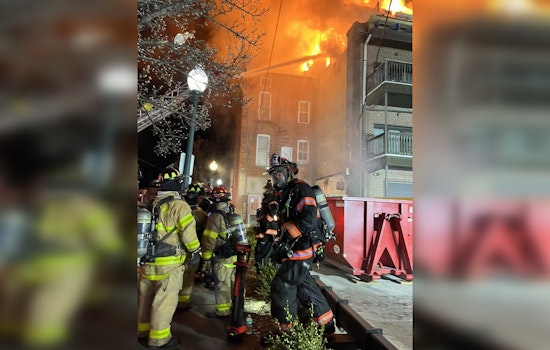 Early Morning Blaze Ravages Monroe Apartment Building, Displaces Residents and Damages Adjacent Business