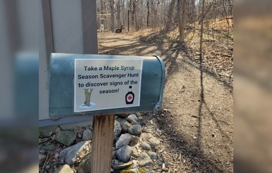 Eastman Nature Center Sweetens Nature Trails with Interactive Story Hike and Maple Syrup Scavenger Hunt