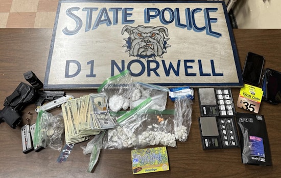 Erratic Driving on Route 3 Leads to Drug and Firearm Bust in Rockland, Massachusetts