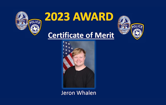 Euless 911 Dispatcher Jeron Whalen Honored with 2023 Certificate of Merit for Exemplary Service