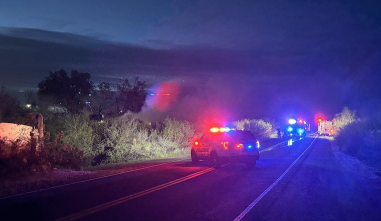 Evacuations Ordered as Fire Engulfs Structure in Apache Junction; Multiple Departments Respond