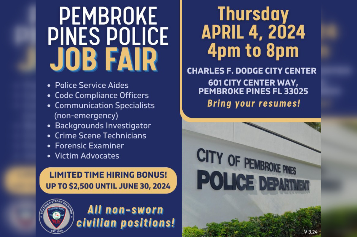 Explore Career Opportunities at Pembroke Pines Police Department Job