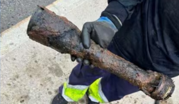 Explosive Catch, Magnet Fisherman Snags WWII Bazooka Round in Needham's Charles River